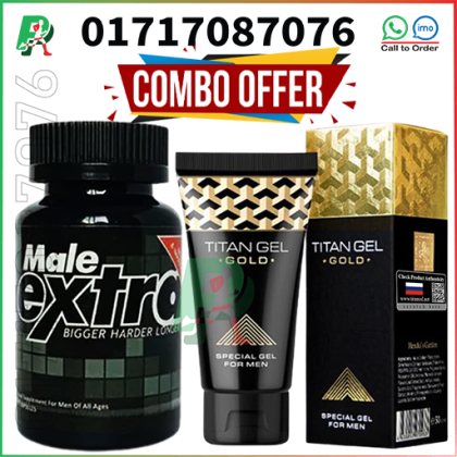 Male Extra & Titan Gel Gold